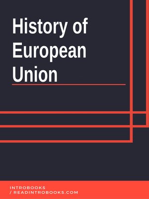 cover image of History of  European Union